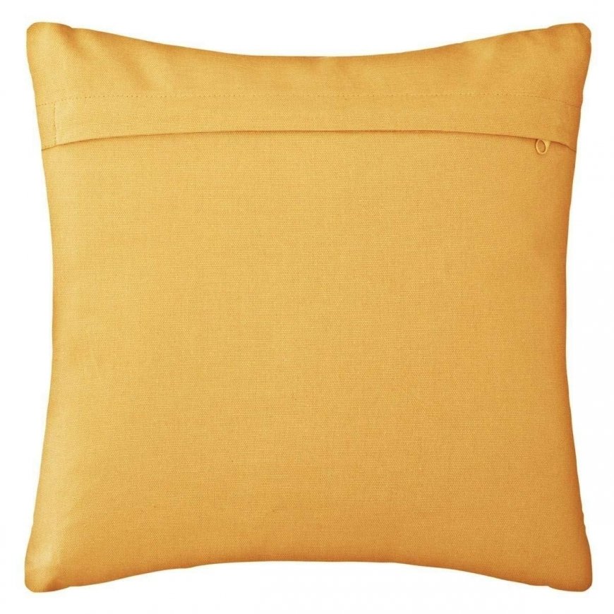 Cushion Atmosphera Otto Mustard (38 x 38 cm) – 5