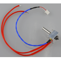 Flashforge Creator 3 Pro kairiojo hot end komplektas - grūdintas plienas - 0.4mm Flashforge Creator 3 Pro kairiojo hot end komplektas - grūdintas plienas - 0.4mm