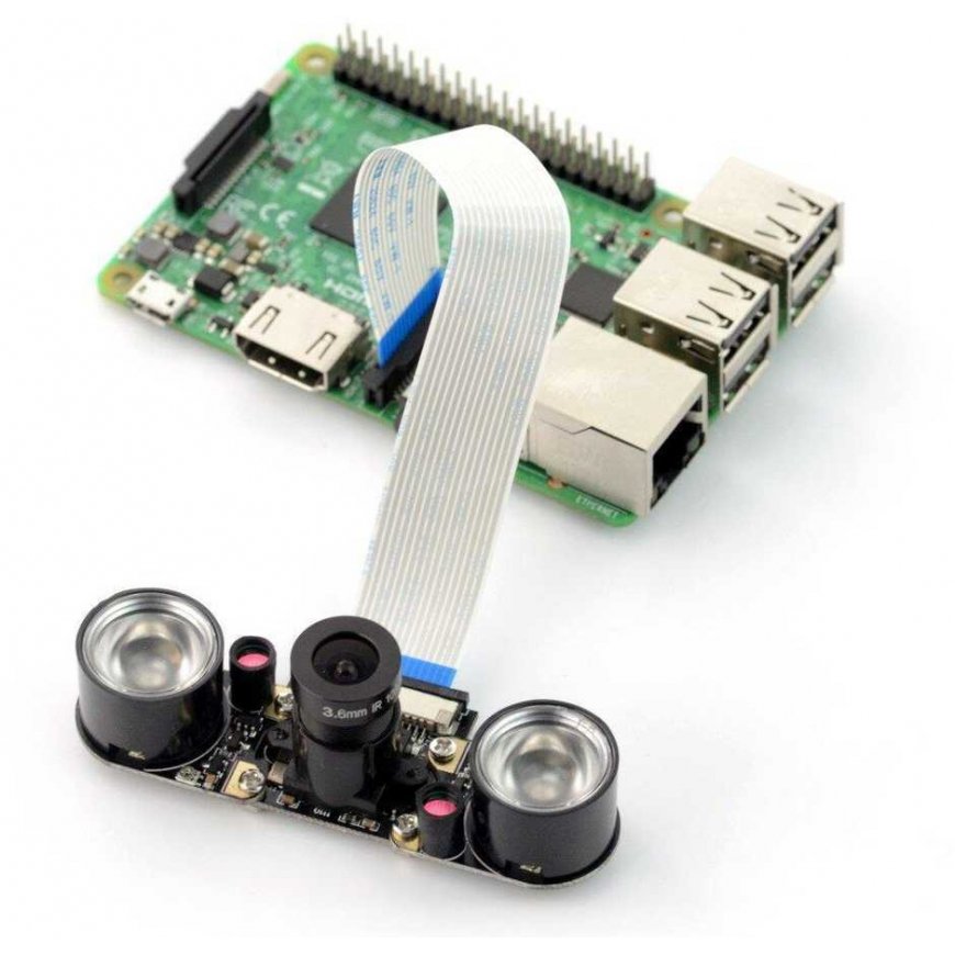 Odseven Camera RpiCam OV5647 5MPx - yönäkökamera Raspberry Pi:lle – 2