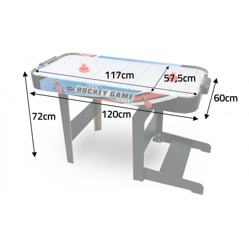 Neo-Sport Air Hockey air hockey table, large, foldable, NS-427 – 2