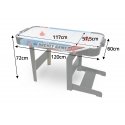 Neo-Sport Air Hockey air hockey table, large, foldable, NS-427