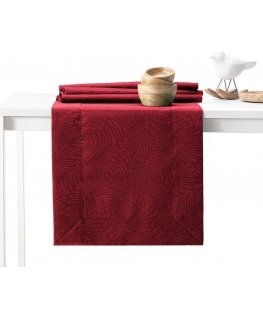 AmeliaHome TCLOTH/AH/GAIA/BRD/CLARET/30X100