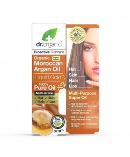Dr Organic Moroccan Argan Oil Pure Oil Plaukų aliejus 50 ml Moteriškas