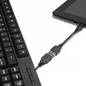 Platinet OK05T klaviatuur USB QWERTY Must Platinet OK05T klaviatuur USB QWERTY Must