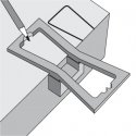 Yato YT-44080 dībelis 1 pcs Alumīnijs Yato YT-44080 dībelis 1 pcs Alumīnijs