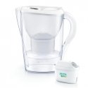 Brita Marella Dosaatoriga veefilter 2,4 l Läbipaistev, Valge Brita Marella Dosaatoriga veefilter 2,4 l Läbipaistev, Valge