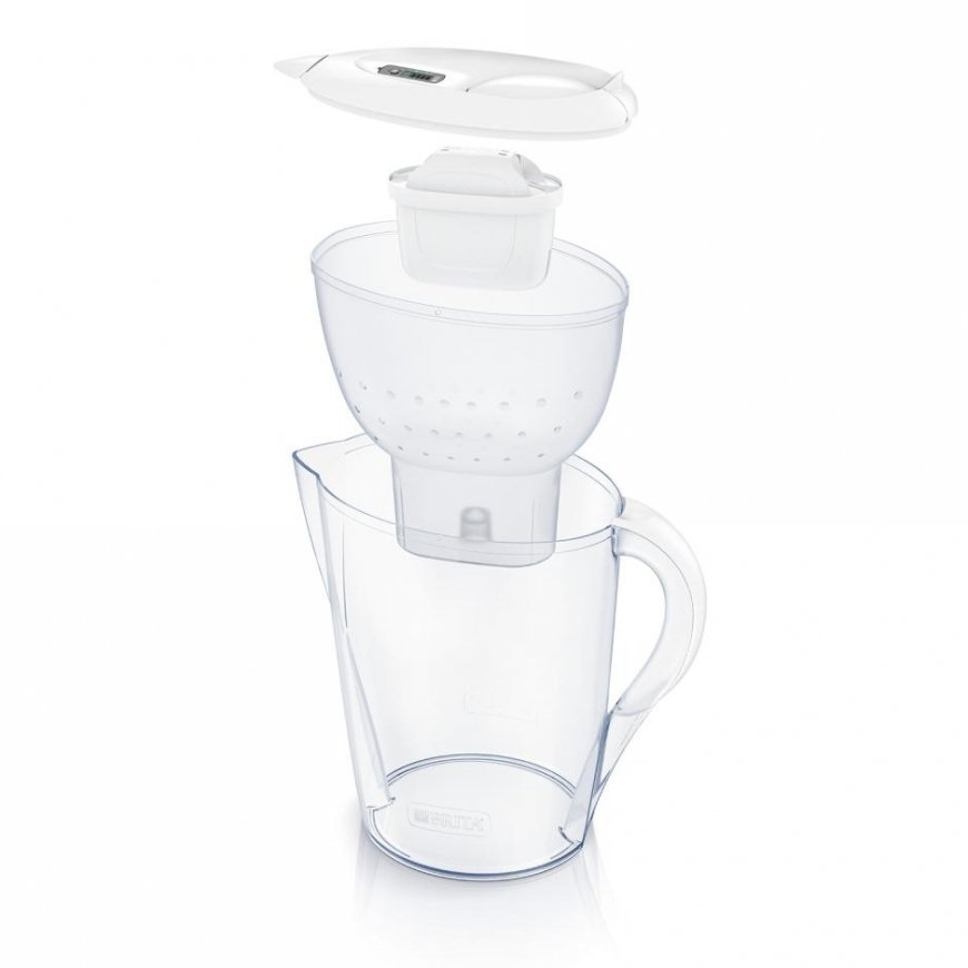Brita Marella Dozatorveida ūdens filtrs 2,4 L Caurspīdīgs, Balts – 3