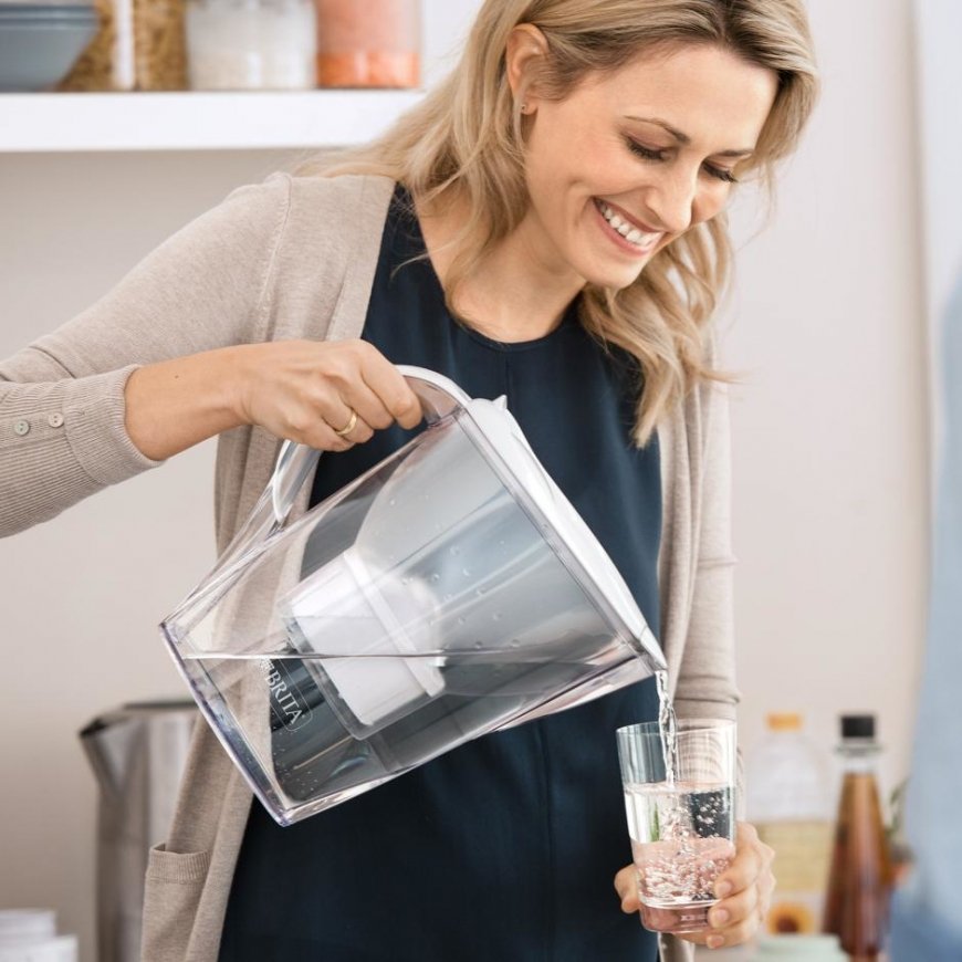 Brita Marella Dispenser water filter 2.4 L Transparent, White – 5