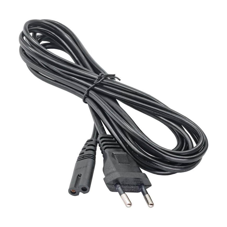 Akyga AK-RD-02A virtajohto musta 3 m CEE7/16 C7 liitin