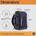 HP Рюкзак для ноутбука Travel, 25 л, 15,6", серый