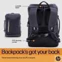 HP Travel 25 litran 15,6 tuuman raudanharmaa reppu kannettavalle