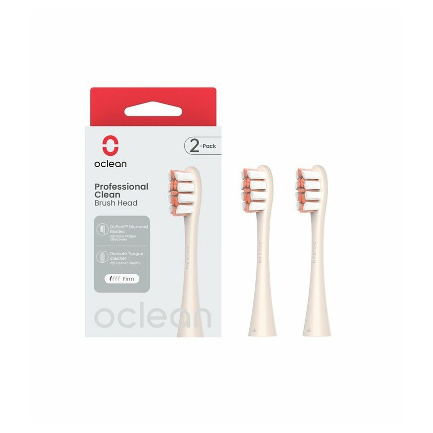 Oclean P1C8-X PRO DIGITAL 2 pcs Zelts