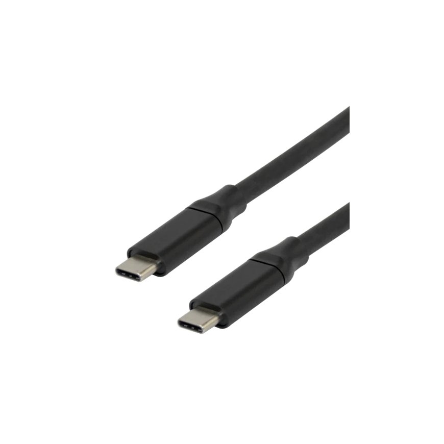 Deltaco 1902487 USB kabelis USB 3.2 Gen 1 (3.1 Gen 1) 5 m USB C Juoda