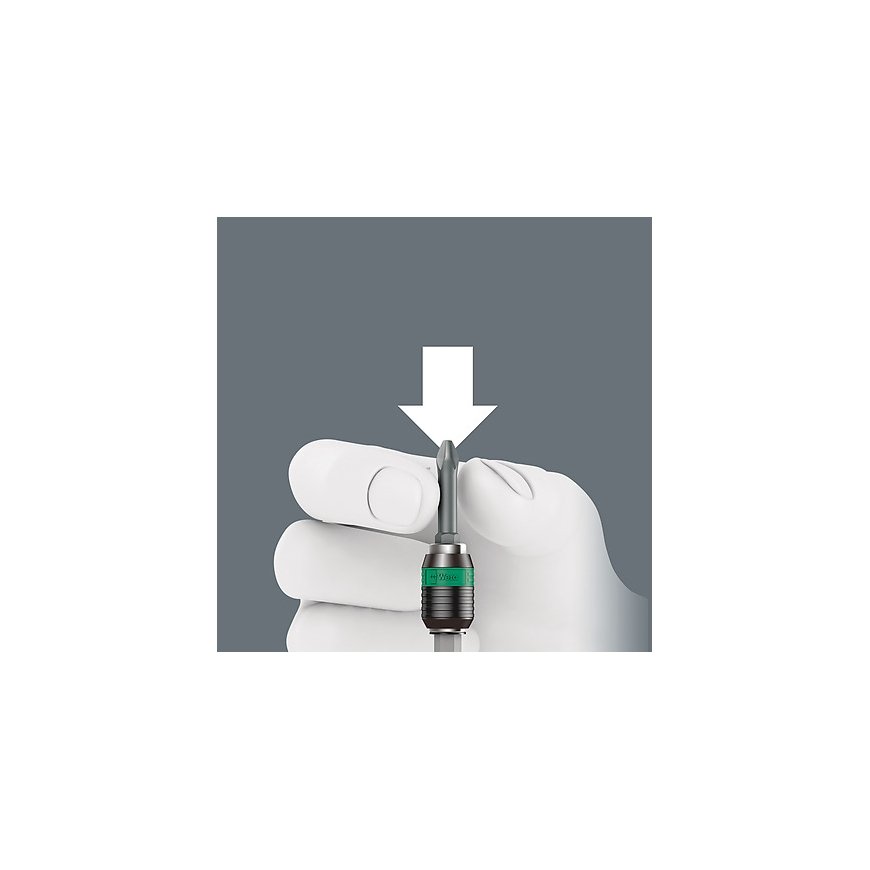 Wera 05052503001 ruuvimeisselin teräkotelo Ruostumaton teräs 25,4 / 4 mm (1 / 4") 1 kpl – 5