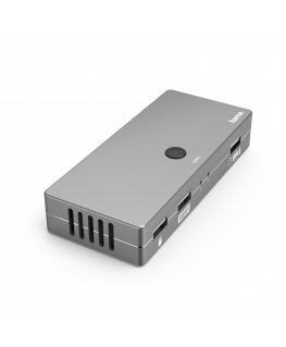 Hama 00200135 KVM switch Metallic