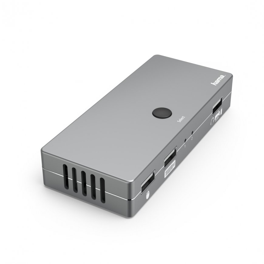 Hama 00200135 KVM-lüliti Metallik