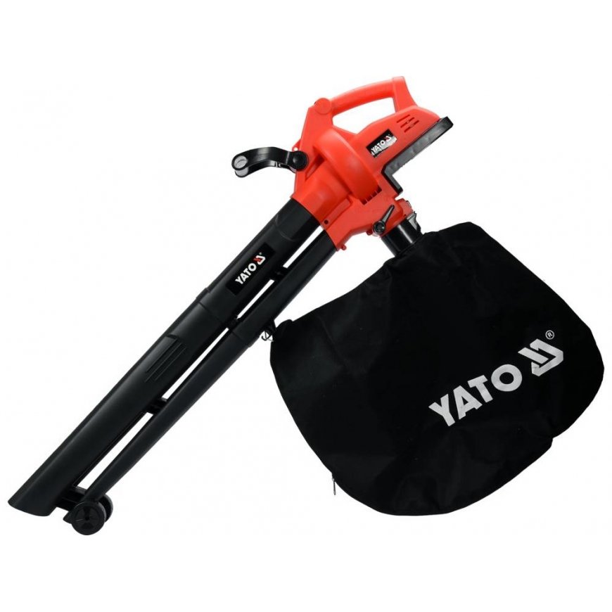 Yato YT-85175 bezvada lapu pūtējs 230 kilometrs stundā Melns, Oranžs Litija jons – 2