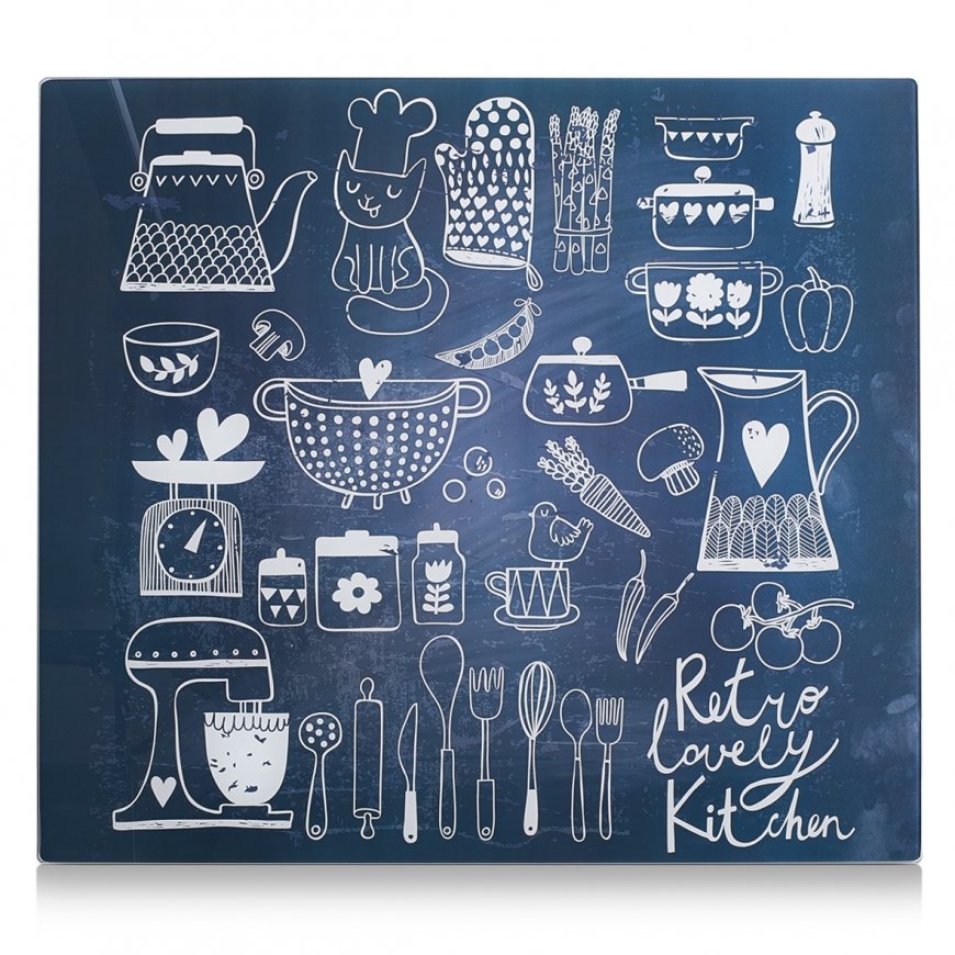 Zeller Present Lovely Kitchen Glass Burner cover
