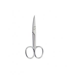 Beter Chrome plated curved manicure scissors