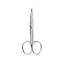Beter Chrome plated curved manicure scissors Beter Chrome plated curved manicure scissors