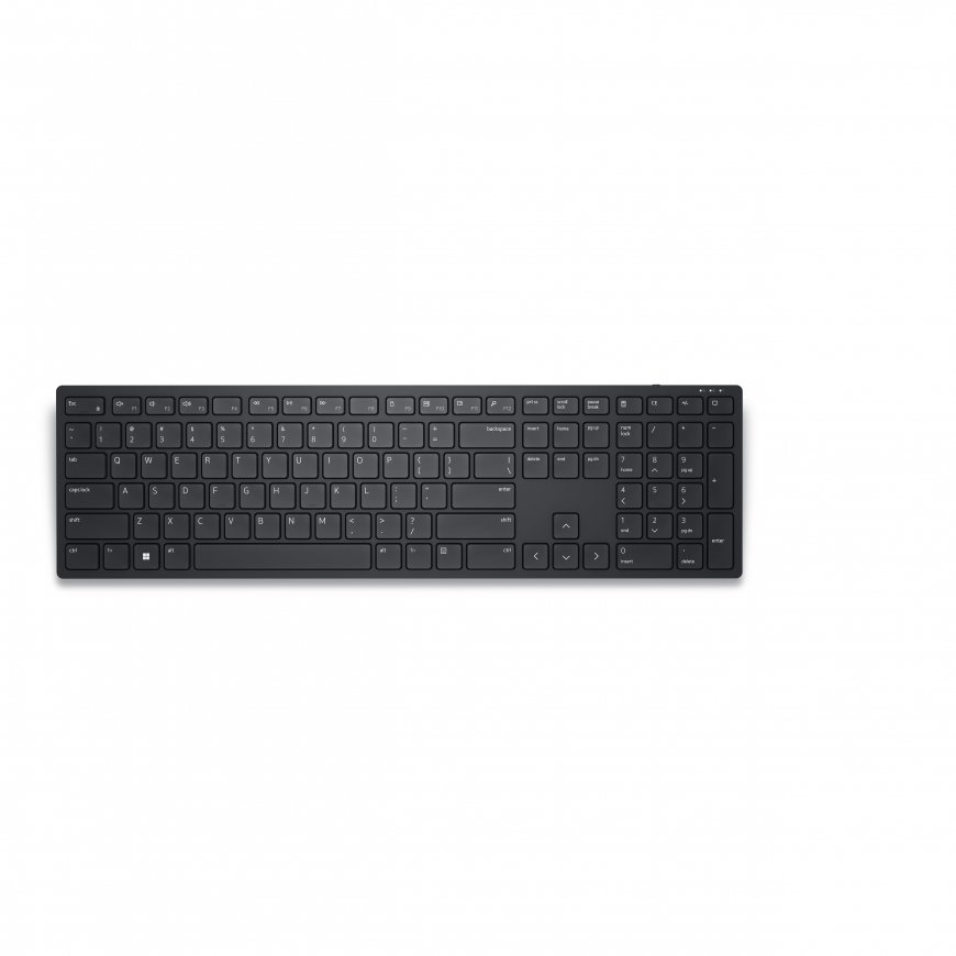 DELL KB500 keyboard Office RF Wireless QWERTZ Czech, Slovakian Black