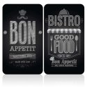 WENKO Bon Appetit кухонная доска для нарезания Прямоугольный Стекло, Пластик Разноцветный WENKO Bon Appetit кухонная доска для нарезания Прямоугольный Стекло, Пластик Разноцветный