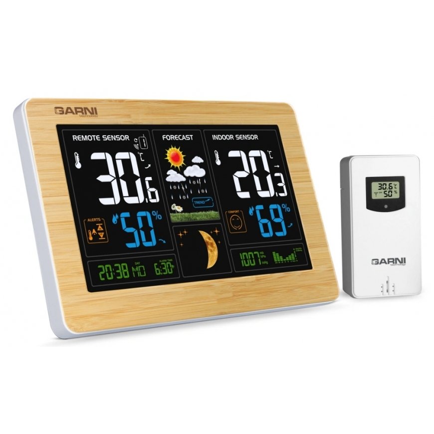 GARNI 547 Line Balts, Koks LCD DC/Baterija – 3