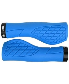 Handlebar grips ProX GP-35 130mm Ergo Lock-on blue