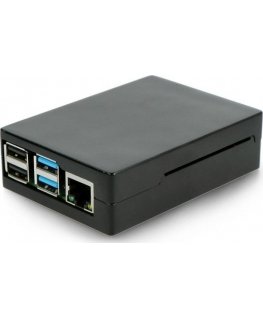 Oem Raspberry Pi 4B Aluminum Case - Black