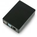 Oem Raspberry Pi 4B aliumininis dėklas - juodas Oem Raspberry Pi 4B aliumininis dėklas - juodas