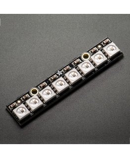 Adafruit NeoPixel Diodų juostelė - RGB LED 8xWS2812 5050
