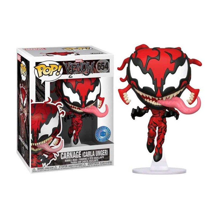 Funko POP figure Marvel Comics Carla Unger Carnage Exclusive – 3