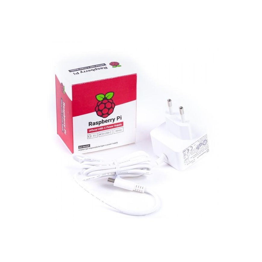 Raspberry Pi 4B WiFi 2GB RAM rinkinys su oficialiais priedais – 4