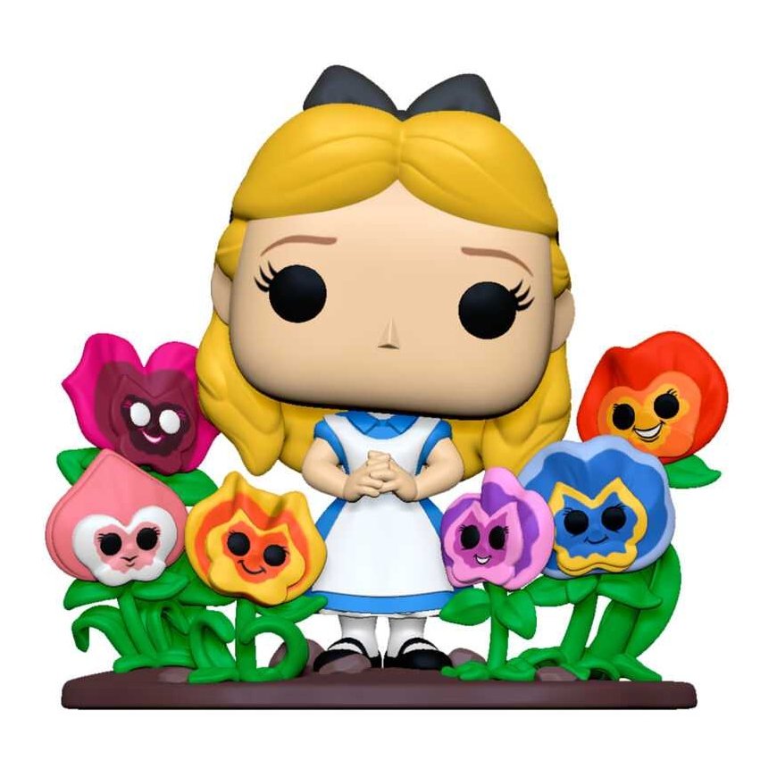Funko POP -hahmo Disney Liisa Ihmemaassa 70. Liisa kukkien kanssa