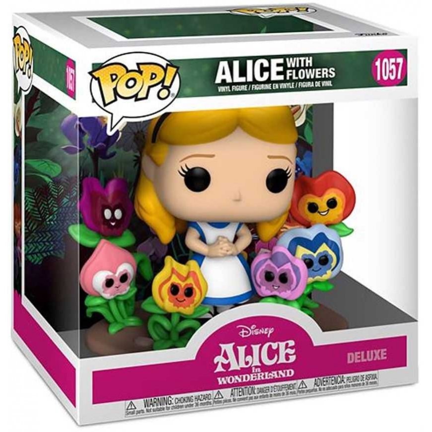 Funko POP -hahmo Disney Liisa Ihmemaassa 70. Liisa kukkien kanssa – 2