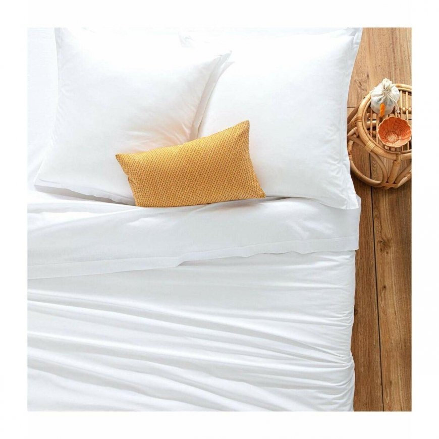 Fitted sheet Atmosphera White (90 x 190 cm) – 2