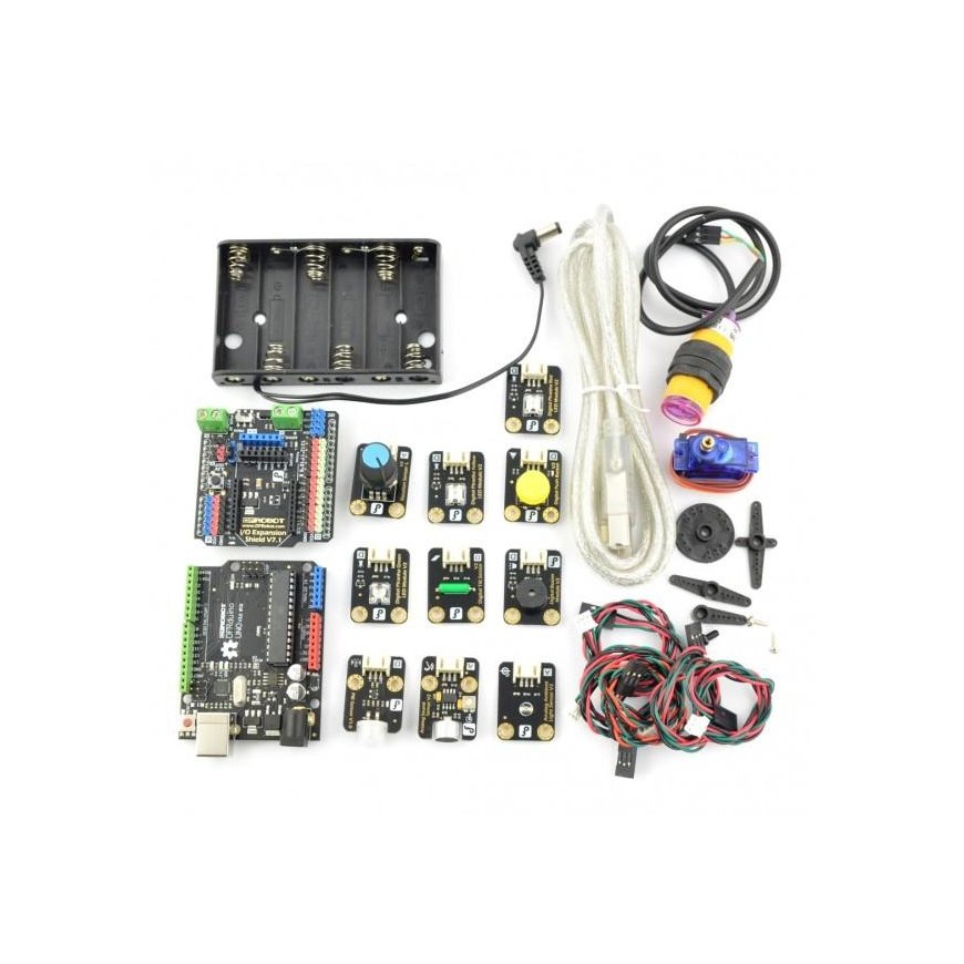 DFRobot Gravity StarterKit - starter kit with DFRduino Uno