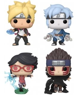 Funko POP pack 4 figures Boruto Exclusive