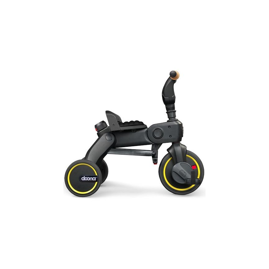 Doona Liki S5 5in1 Folding Tricycle + Cup Holder - Black – 3