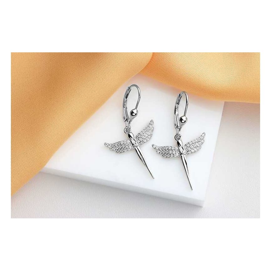 Brilio Silver Silver dangling earrings Angels EA947W – 5