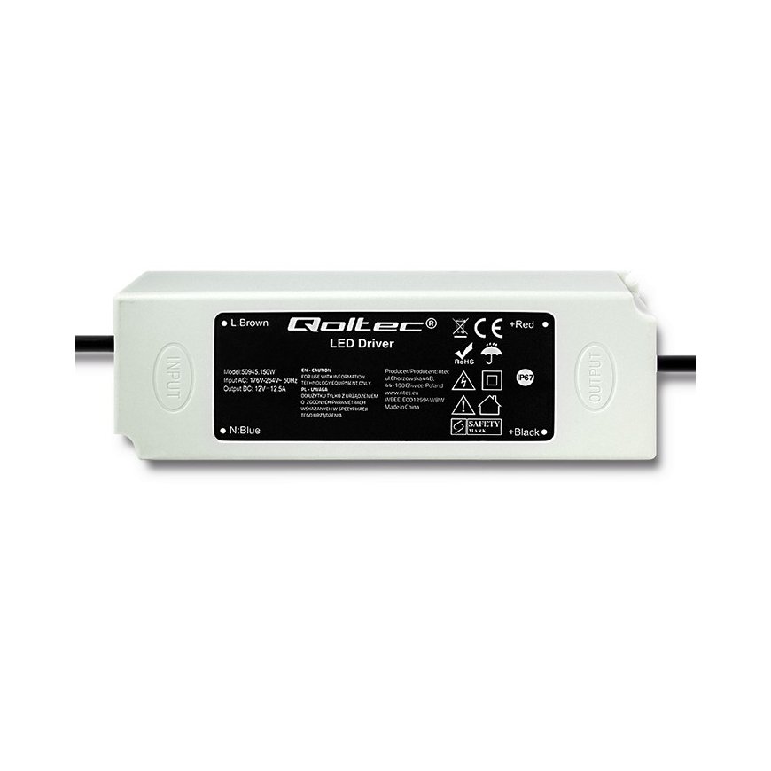 Qoltec 50945 LED draivers
