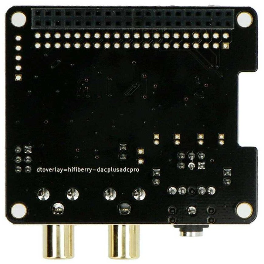 HiFiBerry DAC+ ADC Pro, sound card for Raspberry Pi 4B/3B+/3B – 3