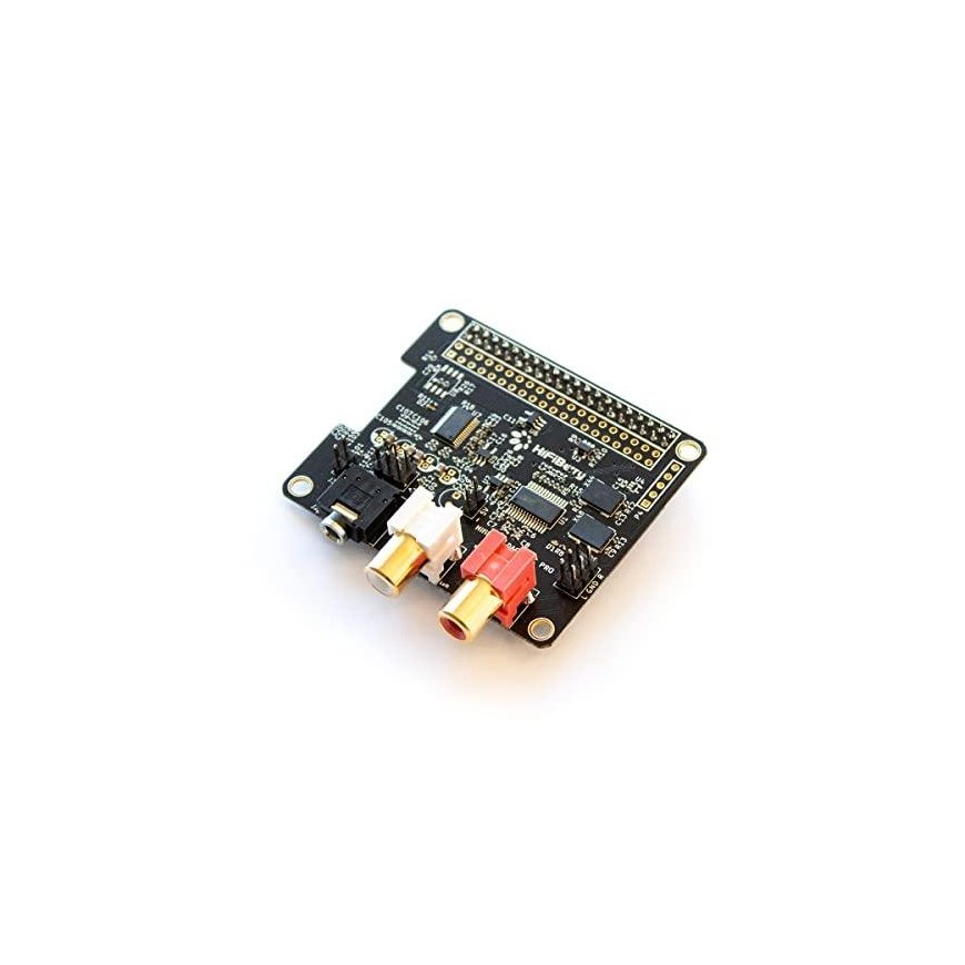 HiFiBerry DAC+ ADC Pro, sound card for Raspberry Pi 4B/3B+/3B – 5