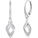 Silvego Elegant sidabrinis auskarai su cirkoniais Eria FW9671E Silvego Elegant sidabrinis auskarai su cirkoniais Eria FW9671E