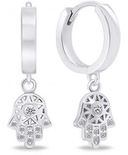 Brilio Silver Brilio Sidabrinis Fashion Sidabrinis Hamsa Rings EA643W