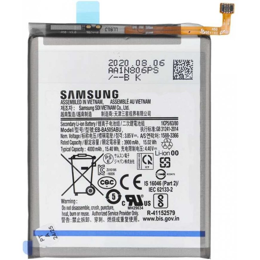 ServicePack Battery EB-BA505ABE or Samsung A50 A20 A30 GH82-19269A – 2