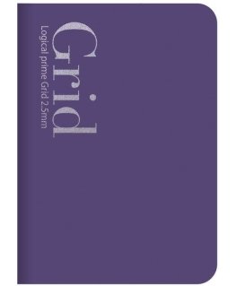 Nakabayashi Coltd Užrašų knygelė "Logical Prime Grid" B6, langeliais 2,5 mm-alyvinė NB601-13