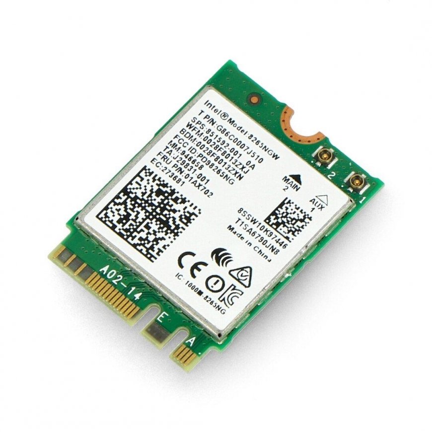 WiFi-verkkokortti Intel 8265AC Nvidia Jetson Nanolle