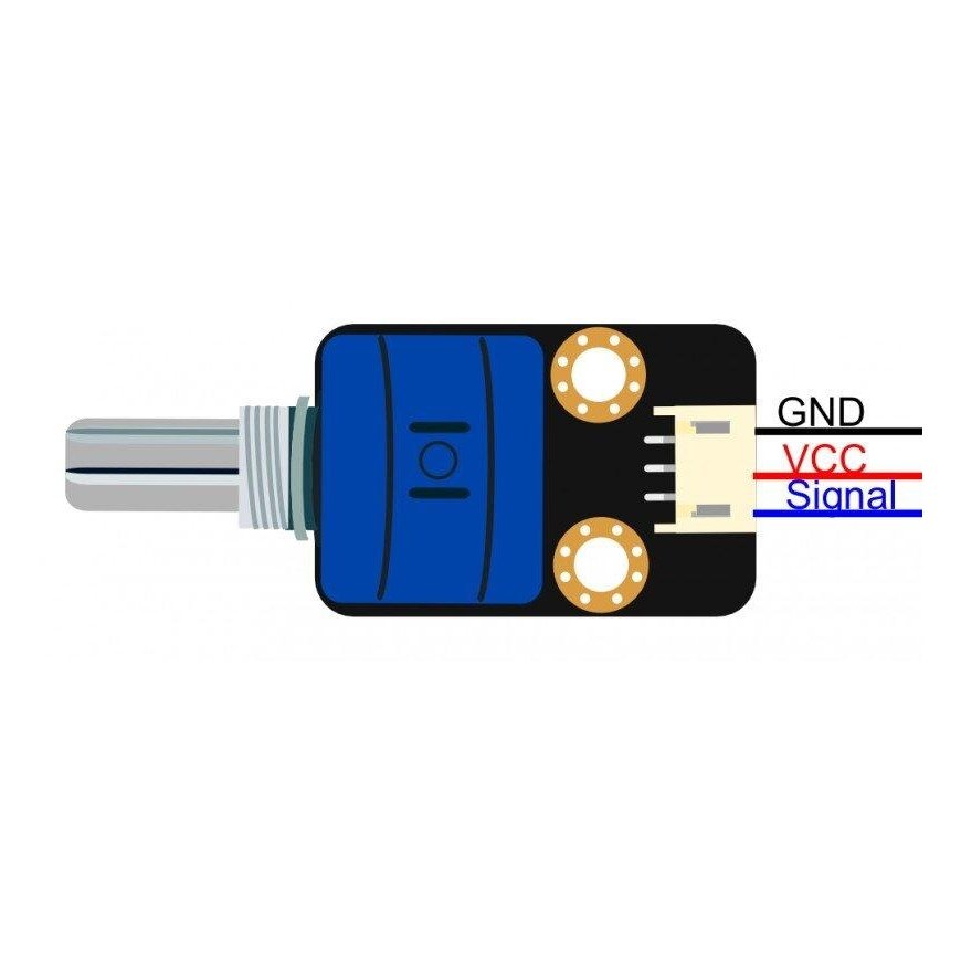 DFRobot Gravity, module with multi-turn potentiometer, 10 kΩ – 5