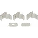 TST PROFILE WITH BULB FOR LED STRIPS PR-LED/CA/2M CORNER Silver TST PROFILE WITH BULB FOR LED STRIPS PR-LED/CA/2M CORNER Silver